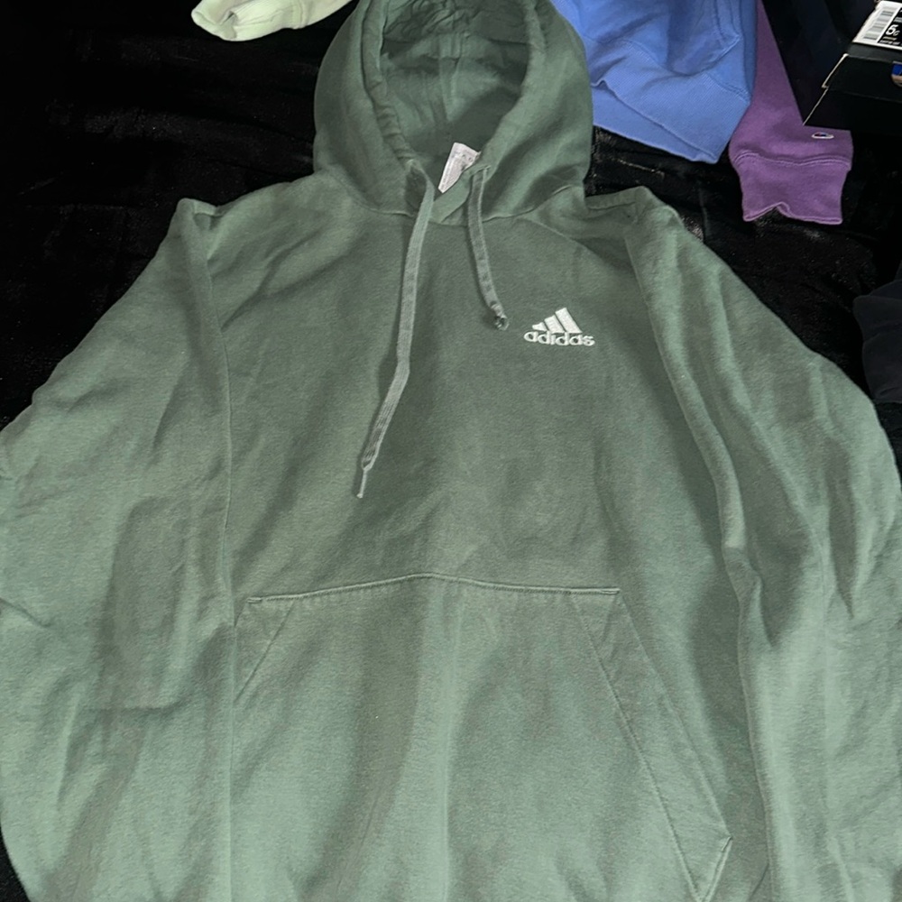 Essential Cotton Blend Hoodie Adidas
